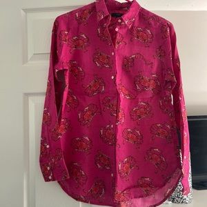 Jcrew linen shirt size 2 perfect condition